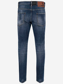 Jean en denim coton dsquared2