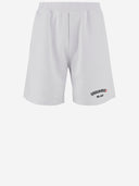 Pantaloni corti in cotone dsquared2 con logo