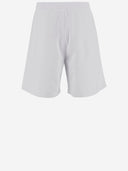 Pantaloni corti in cotone dsquared2 con logo