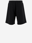 Pantaloni corti in cotone dsquared2 con logo
