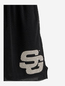 Juegos de verano pantalones cortos de malla con logotipo