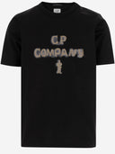 Cp Company Cotton Logo T Shirt
