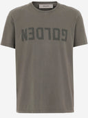 Golden Gans Baumwoll -T -Shirt mit Logo