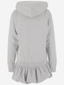 Coperni Cotton Blend 스웨트 셔츠 드레스 로고