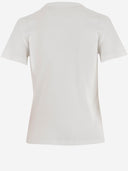 Helmut Lang Baumwoll -T -Shirt mit Logo