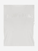 Helmut Lang Baumwoll -T -Shirt mit Logo