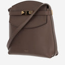 Salvatore Ferragamo Calfskin Leather Hug Shoulder Bag