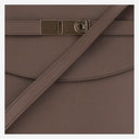 Salvatore Ferragamo Calfskin Leather Hug Shoulder Bag