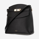 Salvatore Ferragamo Kalbskinte Leder Umarmöchen Umhängetasche