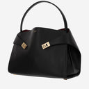 Salvatore Ferragamo Hug Soft Two Tone Leather Shoulder Bag