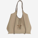 Tod's T Timeless Medium Leather Hobo Bag