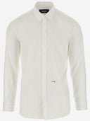 Dsquared2 Stretch -Baumwollhemd mit Logo