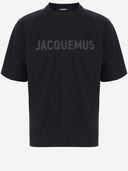 Camiseta de algodón el estiramiento de Jacquemus con logotipo
