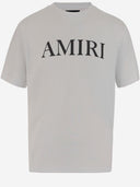 Amiri Cotton T Shirt With Logo