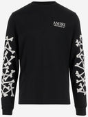Amiri Cotton Sweatshirt With Print And Logo