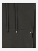 Helmut Lang Cotton Hoodie med logo