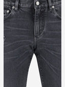 Dolce＆Gabbana Stretch棉牛仔牛仔裤