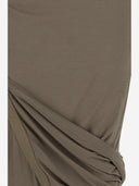 Helmut Lang Asymmetrical Jersey Skirt