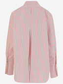 Camicia di cotone Patou con motivo a strisce