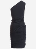 Patou Stretch Cotton One Shoulder Dress