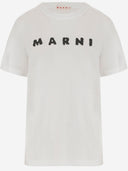 Marni Cotton T Shirt With Logo