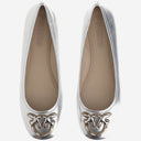 Pinko Joy Leather Ballet Flats