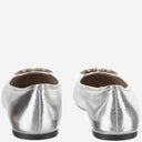 Pinko Joy Leather Ballet Flats