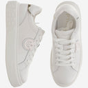 Pinko Yoko Leather baskets avec logo