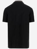 Versace Polo camisa con bordado Medusa