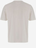 Cp Company Cotton T Shirt With Logo Print