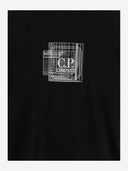 Cp Company Cotton T Shirt With Logo Print