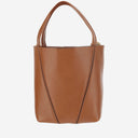 Chloè Chloé Spin Small Tote bolso en cuero de granate