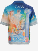Casablanca Pure Silk Shirt avec imprimé graphique