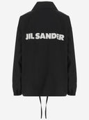 Jil Sander Cotton Jacket With Logo