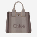 Chloè Chloé Carry Small Canvas Tote Bag