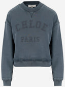 Chloè Cotton Sweatshirt With Logo