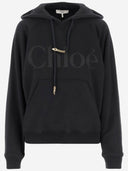 Chloè Cotton Hoodie With Logo
