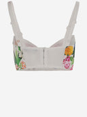 Dolce & Gabbana Stretch Baumwollmischung mit Blumenmuster