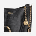 Chloè Chloé Spin Small Tote Bag In Garnet Leather