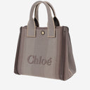 Chloè Chloé Carry Small Canvas Tote Bag