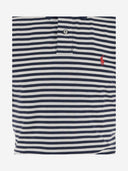 Polo Ralph Lauren Cotton Polo Shirt With Striped Pattern And Logo