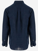 Camisa de lino de Polo Ralph Lauren con logotipo