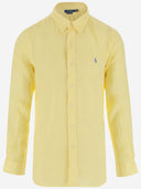 Polo Ralph Lauren Linen Shirt With Logo