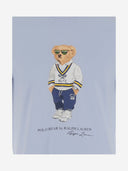 Polo Ralph Lauren Baumwoll -T -Shirt mit Polo Bär