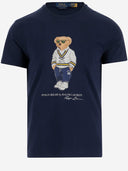 Polo Ralph Lauren Cotton T Shirt With Polo Bear