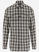 dsquared2 dan放松棉衬衫带有萨塔帕徽标
