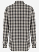 dsquared2 dan放松棉衬衫带有萨塔帕徽标