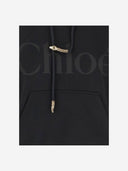 Chloè Cotton Hoodie With Logo