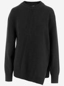 Jil Sander Asymetrical Wool Blend Swater