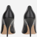 Salvatore Ferragamo Leather Pumps With Logo
